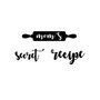 Wallity Mom's Secret Recipe Escultura de Pared de Metal Negro (3 Piezas)